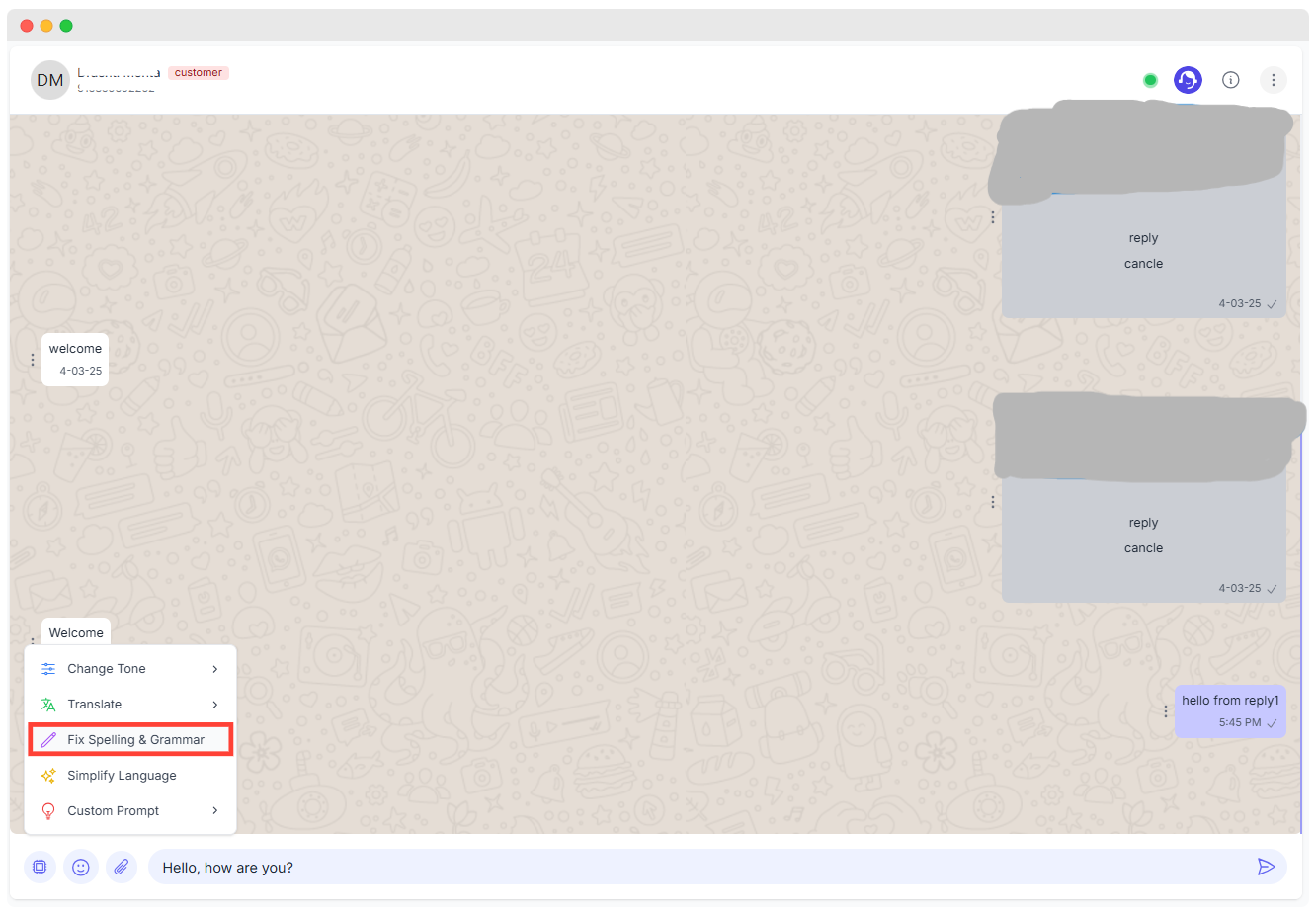 AI Spelling & Grammar